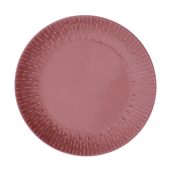 Confetti plate - Bordeaux, Ø24 cm - Aida