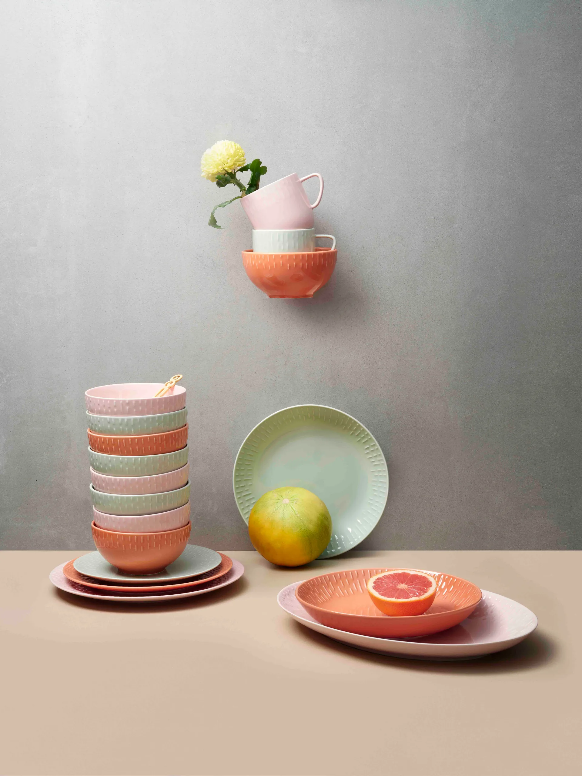 Confetti plate, Candyfloss, Ø27.5 cm Aida