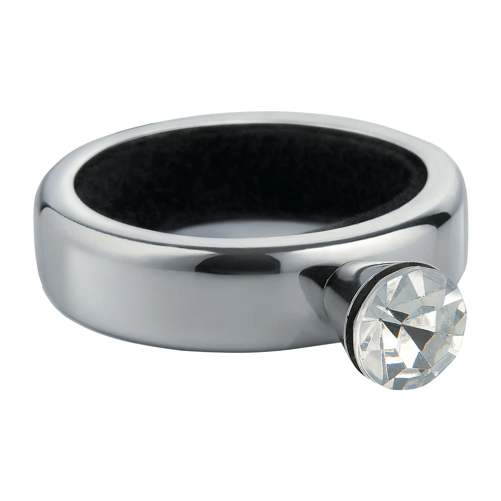 Noè drip stop for bottle Ø4.4 cm, Stainless steel Alessi