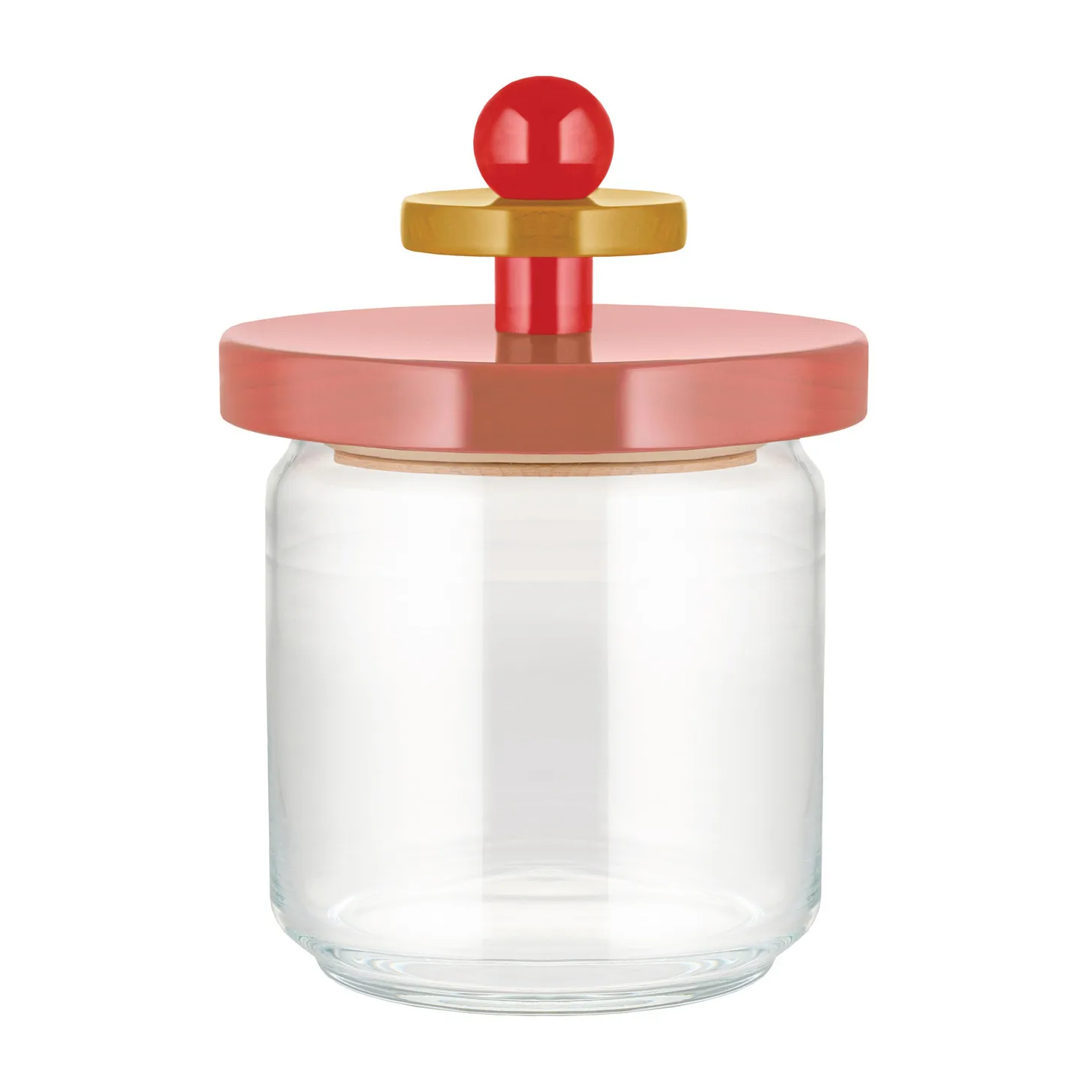 Twergi storage jar 0.75 L, Pink Alessi