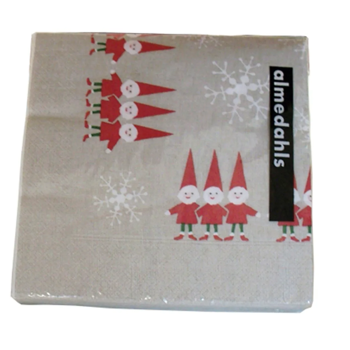 Tomtenisse paper napkin 20-pack, red Almedahls