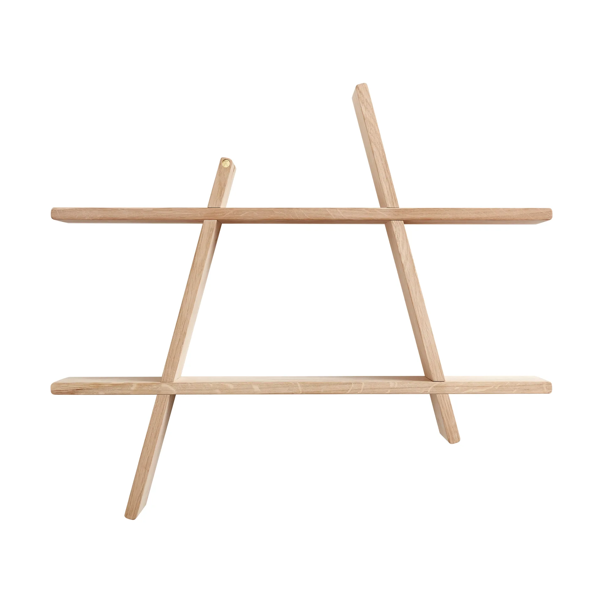 A-Shelf wall shelf Large 78x12x67 cm, Oak Andersen Furniture