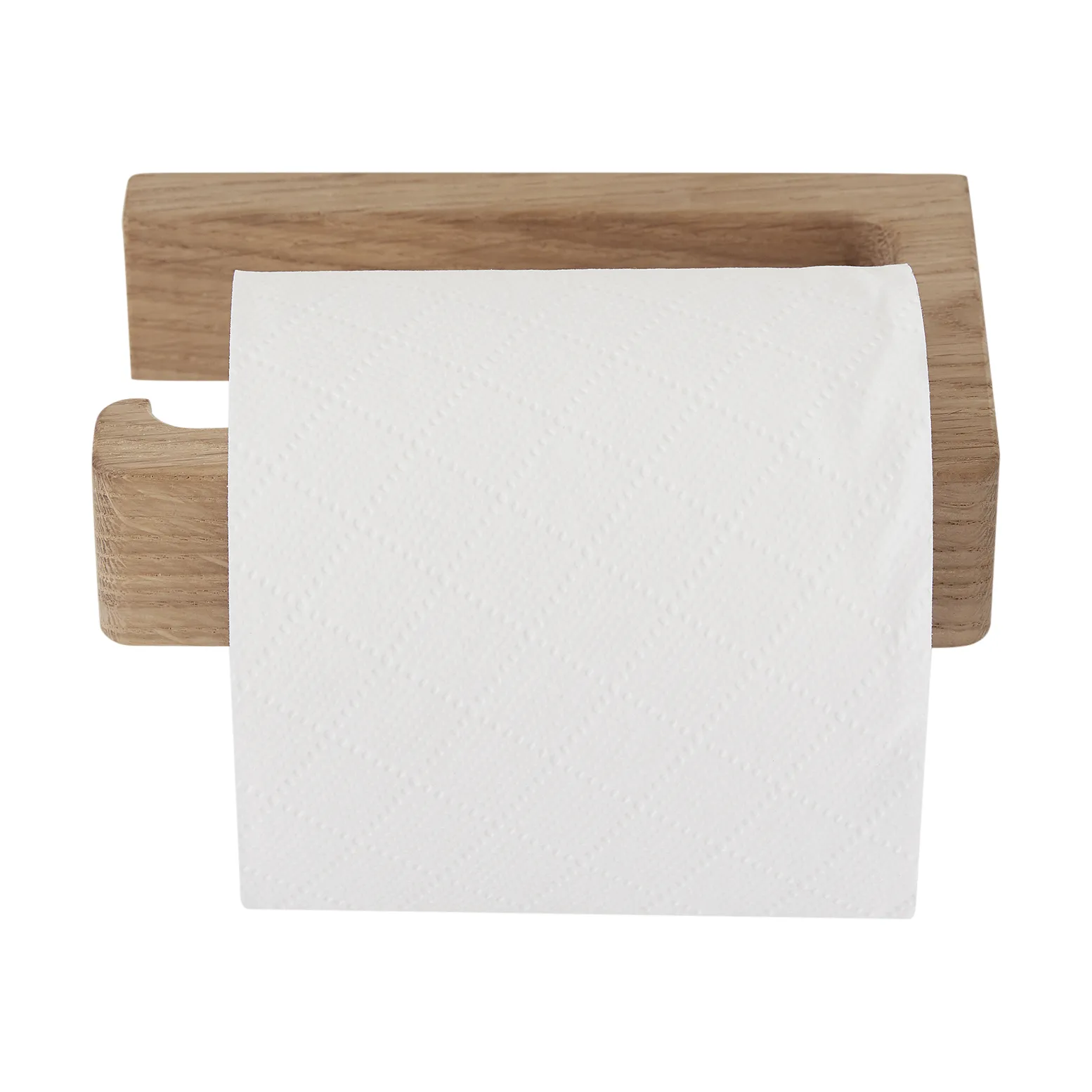 Andersen toilet paper holder, Lacquered oak Andersen Furniture