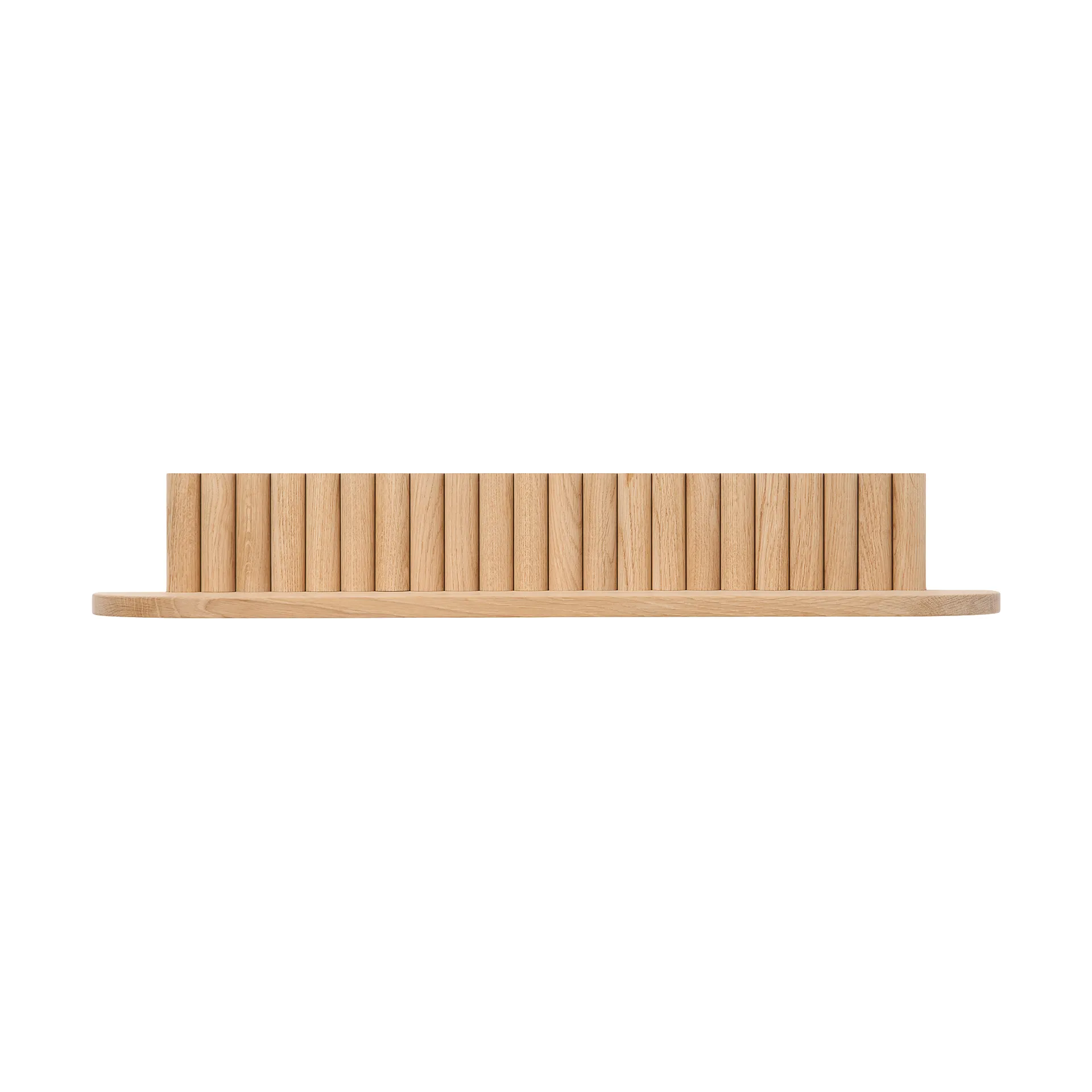 Pillar wall shelf, Oak, 78x15x12 cm Andersen Furniture