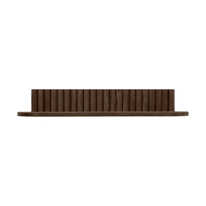 Pillar wall shelf - Smoked Oiled Oak, 78x15x12 cm - Andersen Furniture