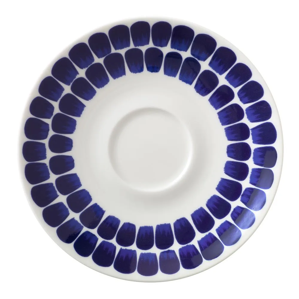 24h Tuokio coffee plate Ø17 cm, Cobalt Arabia
