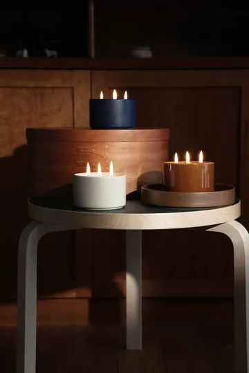 Kirnu candle - Glossy brown, 11x7 cm - Arabia
