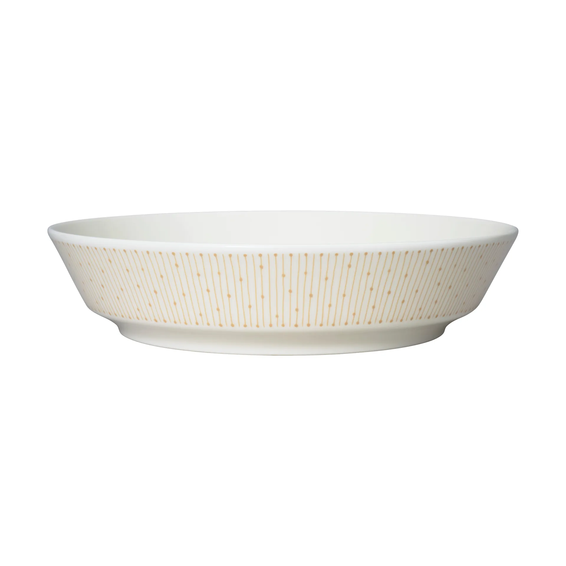 Mainio Sarastus deep plate Ø23 cm, Beige Arabia