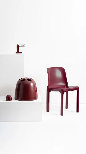 Dedalino pen holder - Ruby red - Artemide