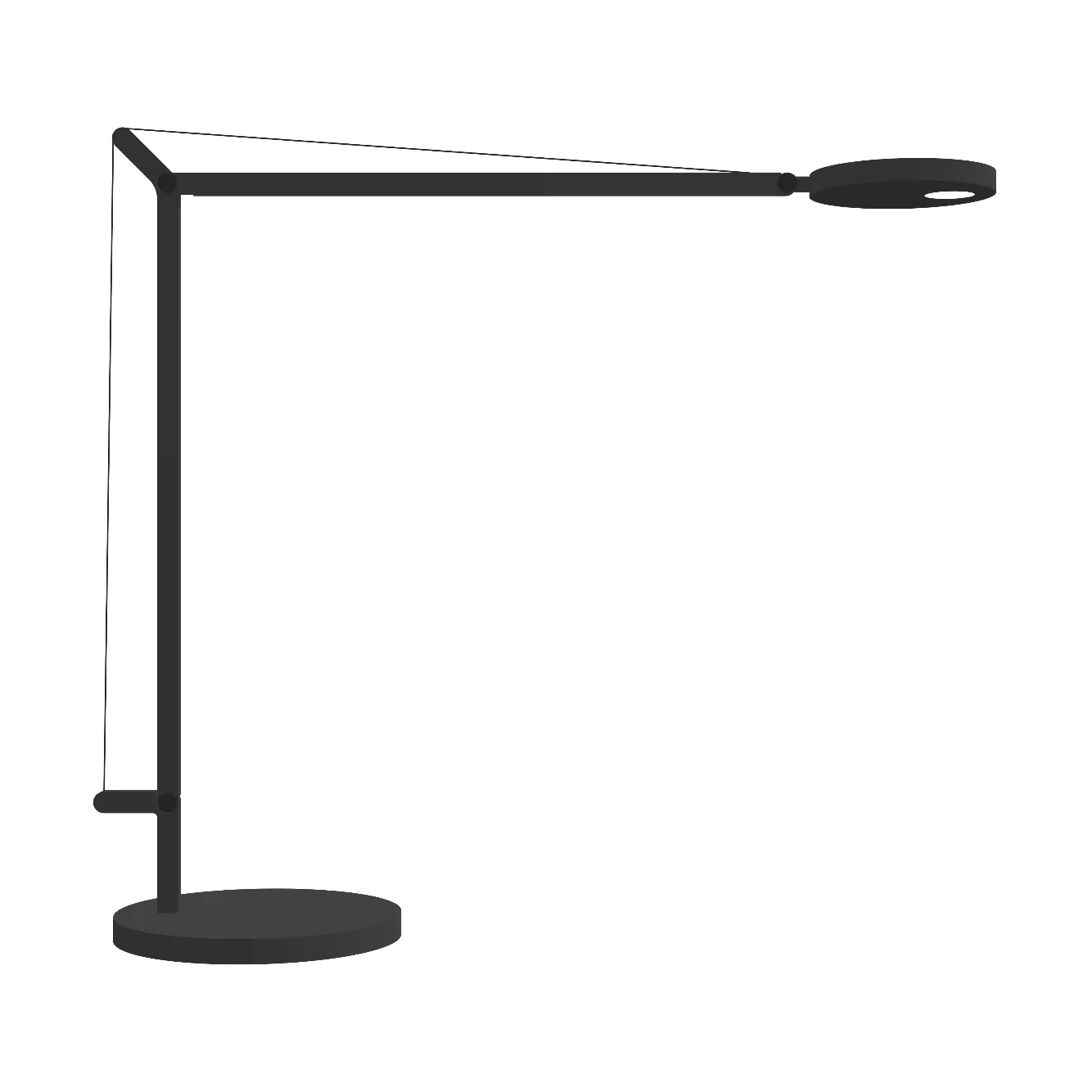 Demetra table lamp - Glossy black Artemide