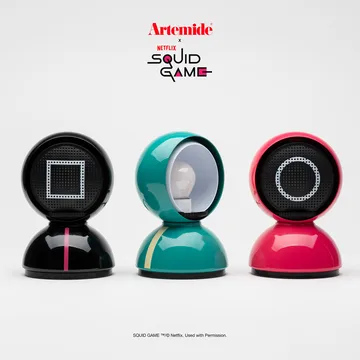 Eclisse x Squid Game table lamp Special Edition - Player - Artemide