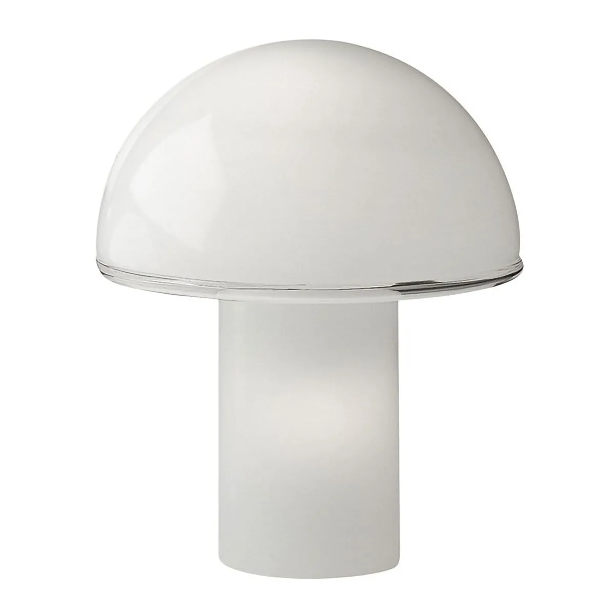 Onfale Medio table lamp Ø28 cm, Opal white Artemide