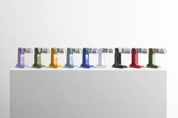 Timor perpetual calendar - Green - Artemide