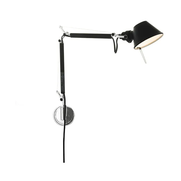 Tolomeo Micro wall lamp - Black - Artemide