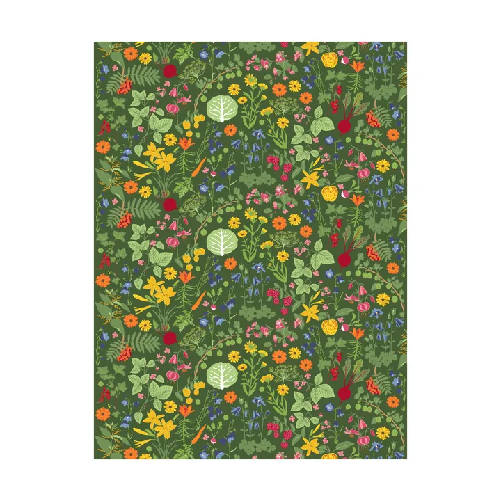 Hedemora oilcloth - Green - Arvidssons Textil
