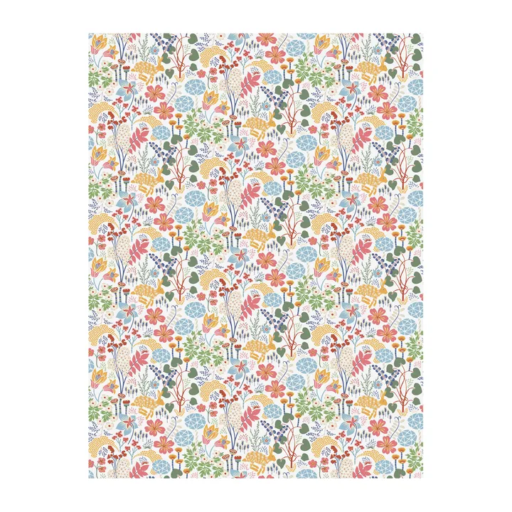 Lyckeflykt oilcloth - Multi - Arvidssons Textil