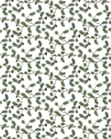 Tallegren fabric - Green - Arvidssons Textil