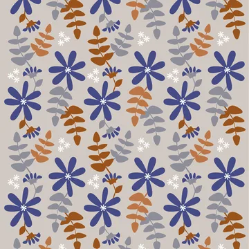 Under solen oilcloth - rust - Arvidssons Textil