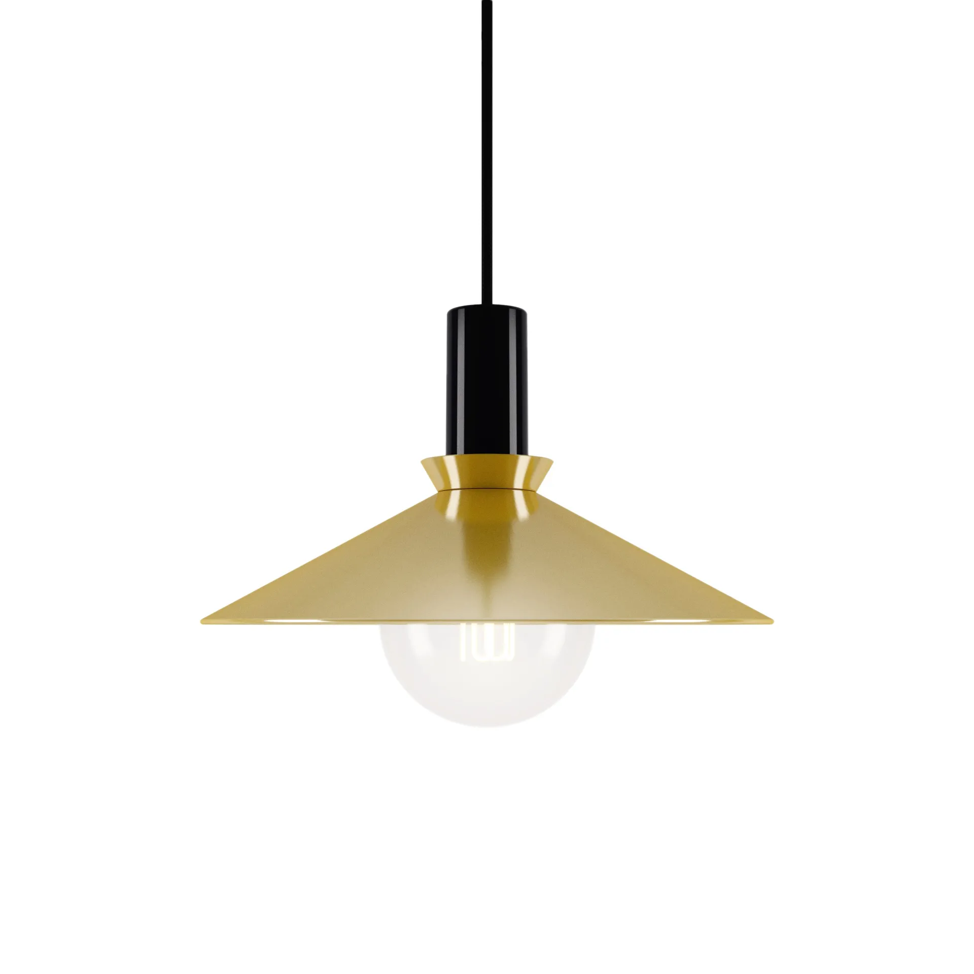 Cobbler ceiling lamp, champagne (brass) Ateljé Lyktan