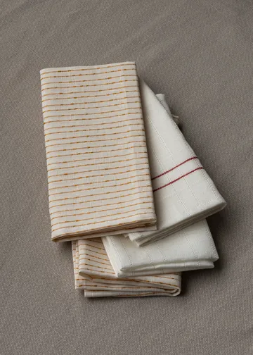 Cressida linen napkin 45x45 cm - Burnt sienna - Audo Copenhagen