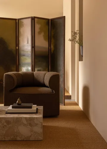 Eave Seamline lounge chair - Logan Fossil - Audo Copenhagen