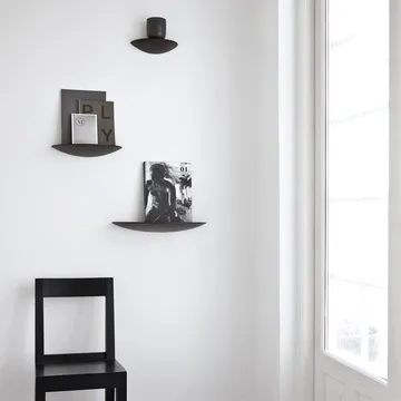 Gridy Fungi shelf black - medium - Audo Copenhagen