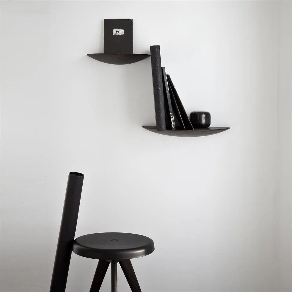 Gridy Fungi shelf black, small Audo Copenhagen