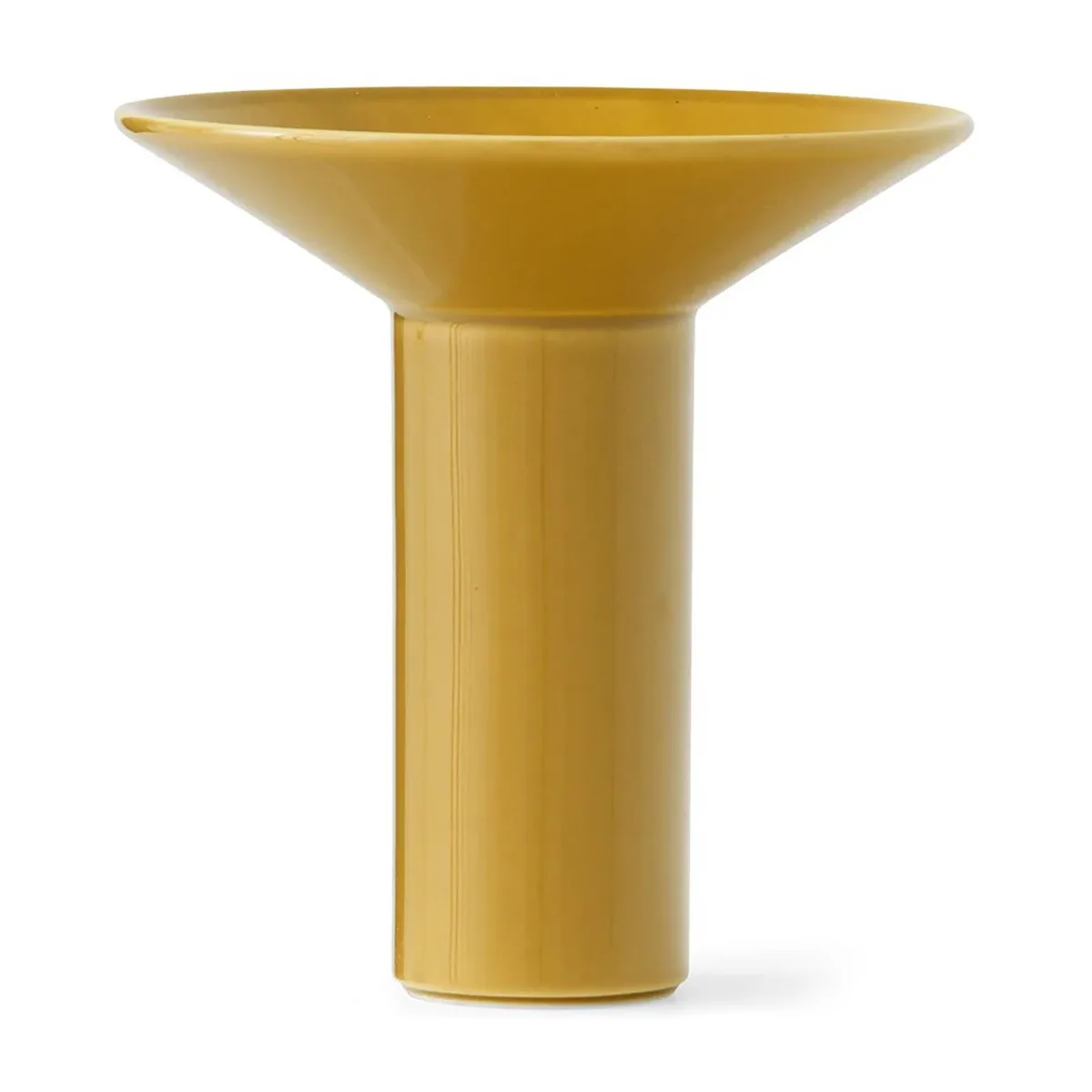 Hana vase Ø14x14.5 cm, Ochre Audo Copenhagen