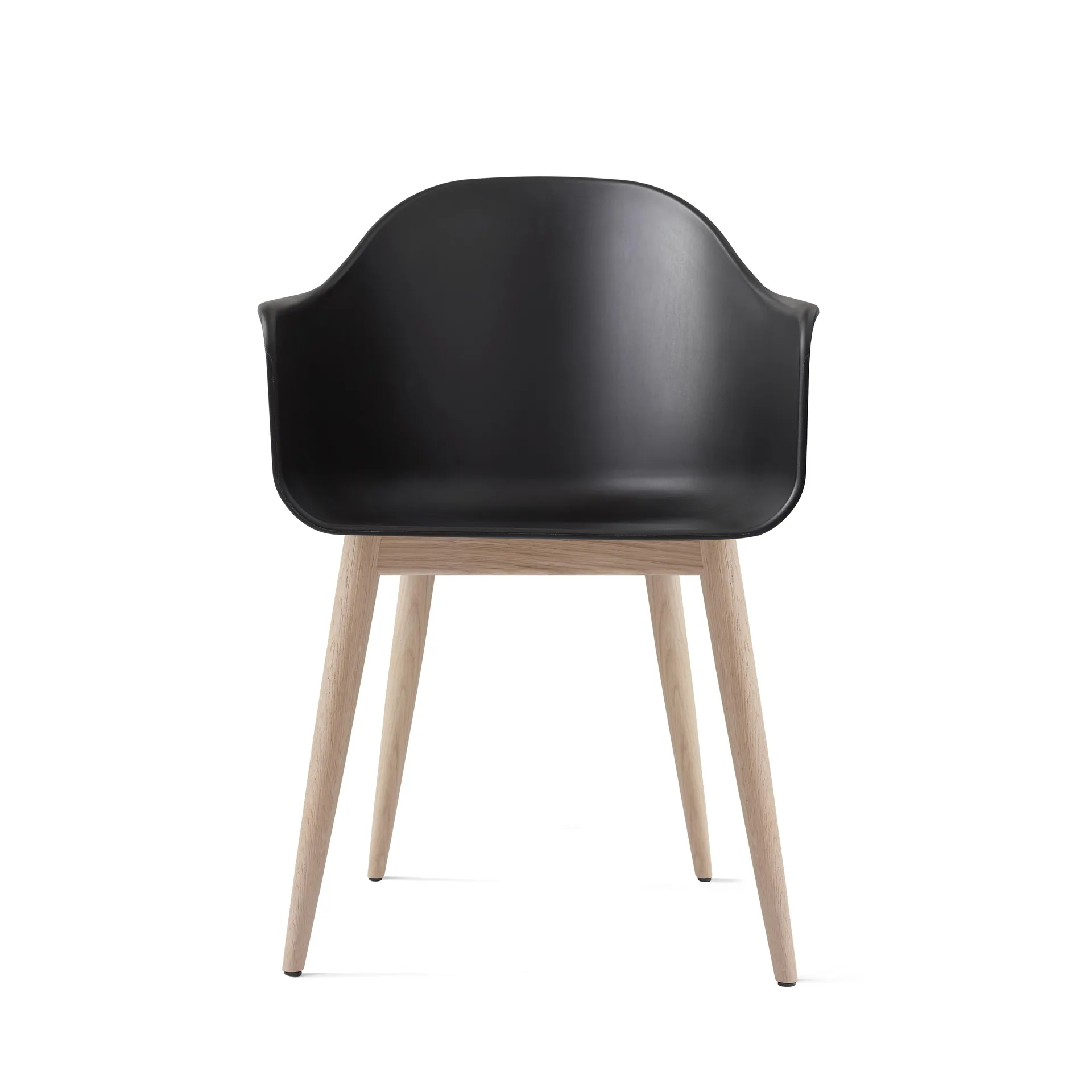 Harbour chair oak legs, Black Audo Copenhagen