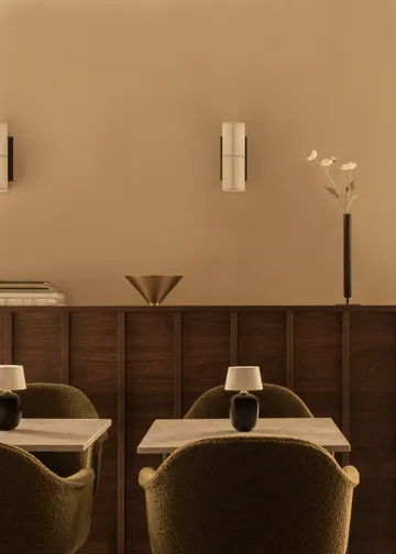 Hashira wall lamp Ø10 cm - Raw - Audo Copenhagen