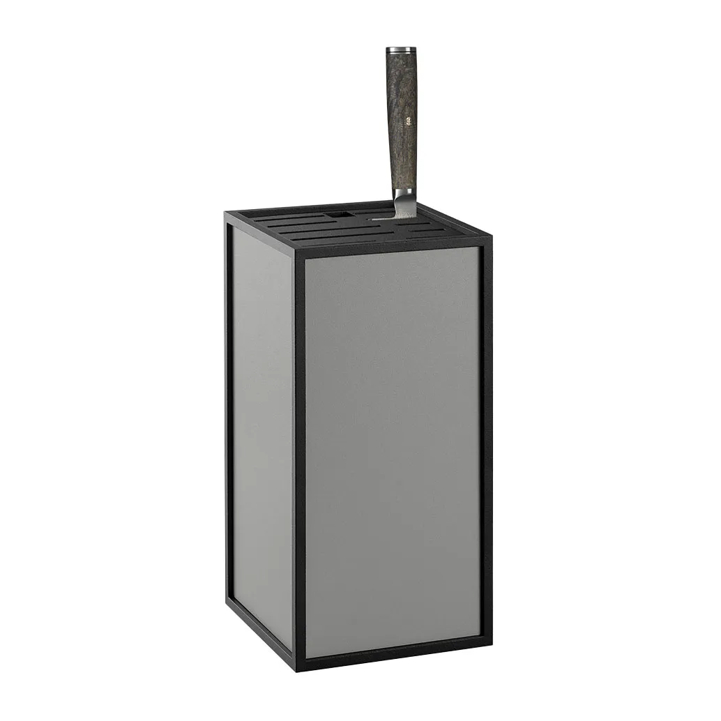 K'Block knife block, Dark grey Audo Copenhagen