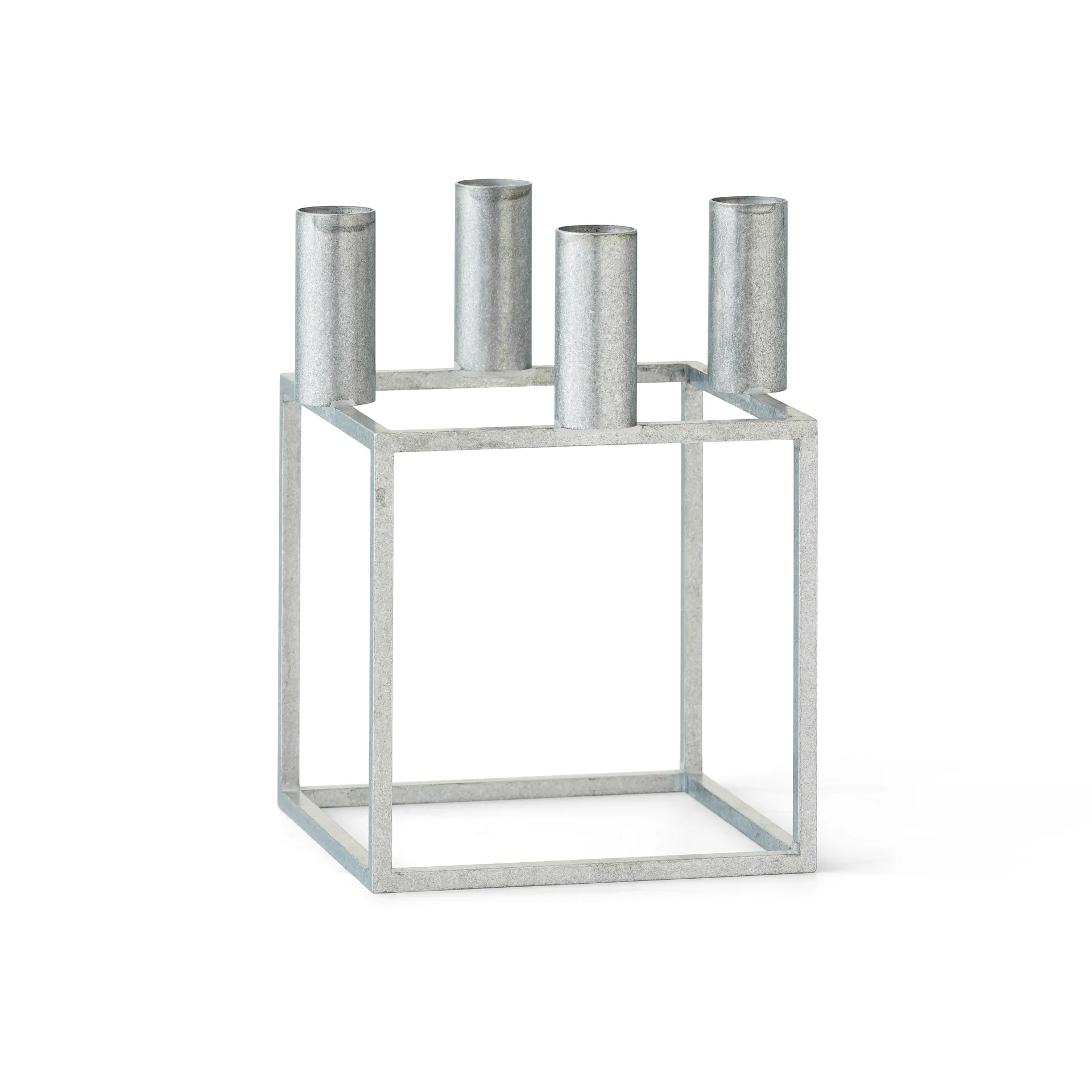 Kubus 4 candle holder, Zink Audo Copenhagen