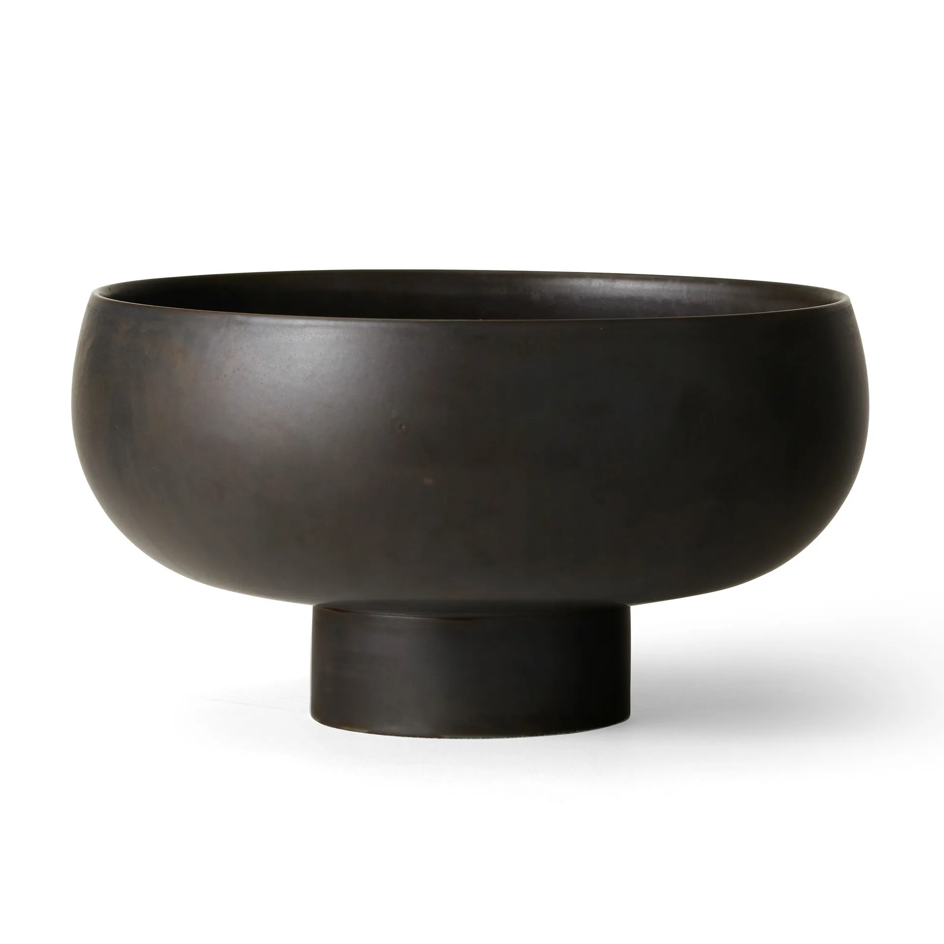 New Norm fruktbowl Ø25 cm, Dark glazed Audo Copenhagen