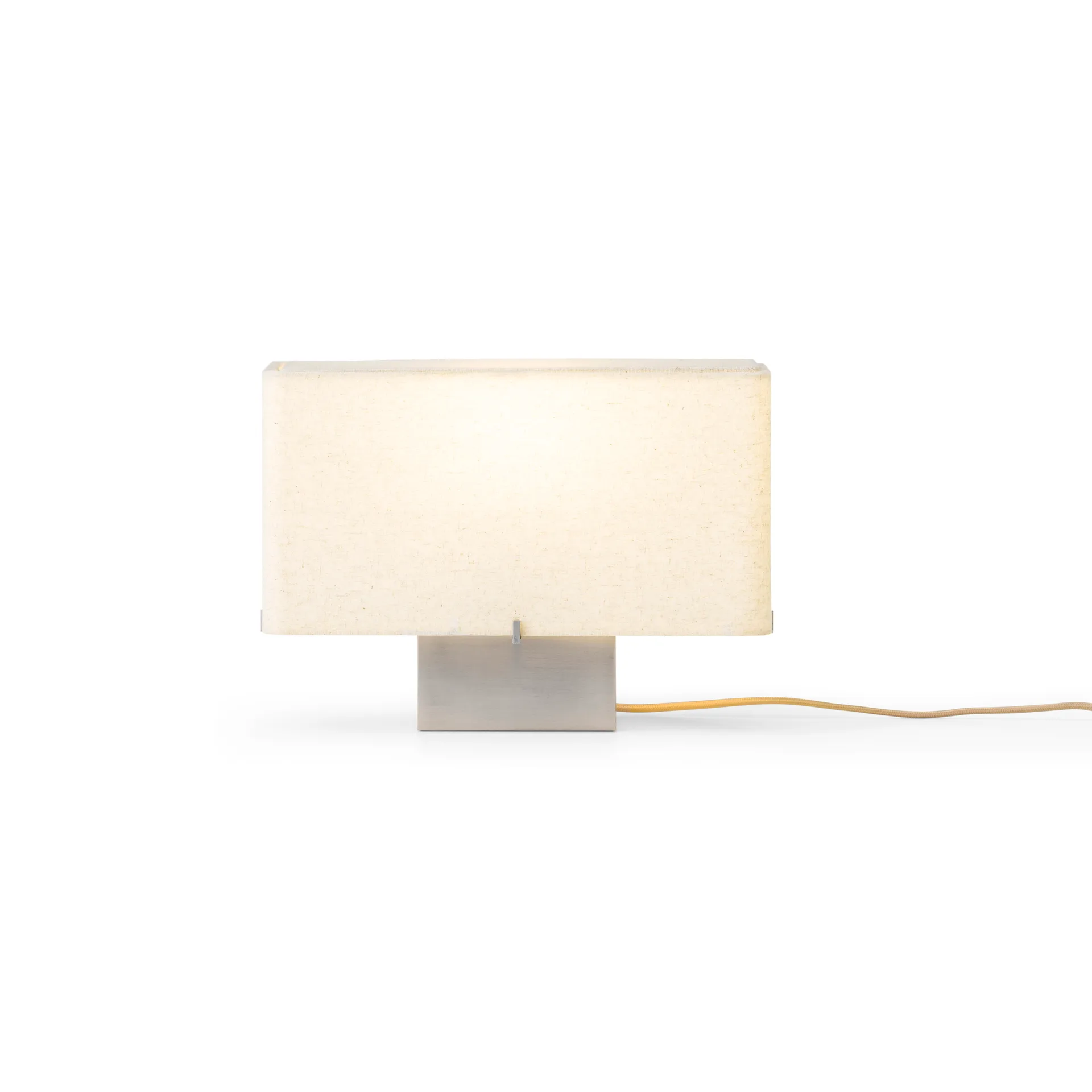 Nonna table lamp 24 cm, Brushed aluminium-sand Audo Copenhagen