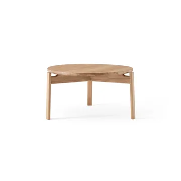 Passage coffee table - Oak, Ø70 cm - Audo Copenhagen