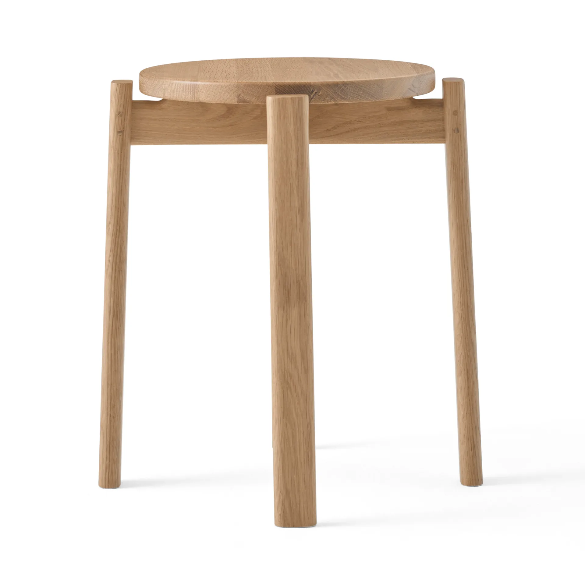 Passage round stool, Oak Audo Copenhagen