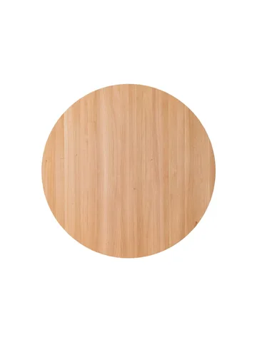 Puffin Dining Table oak veneer natural - Natural oak veneer, Ø120 cm - Audo Copenhagen