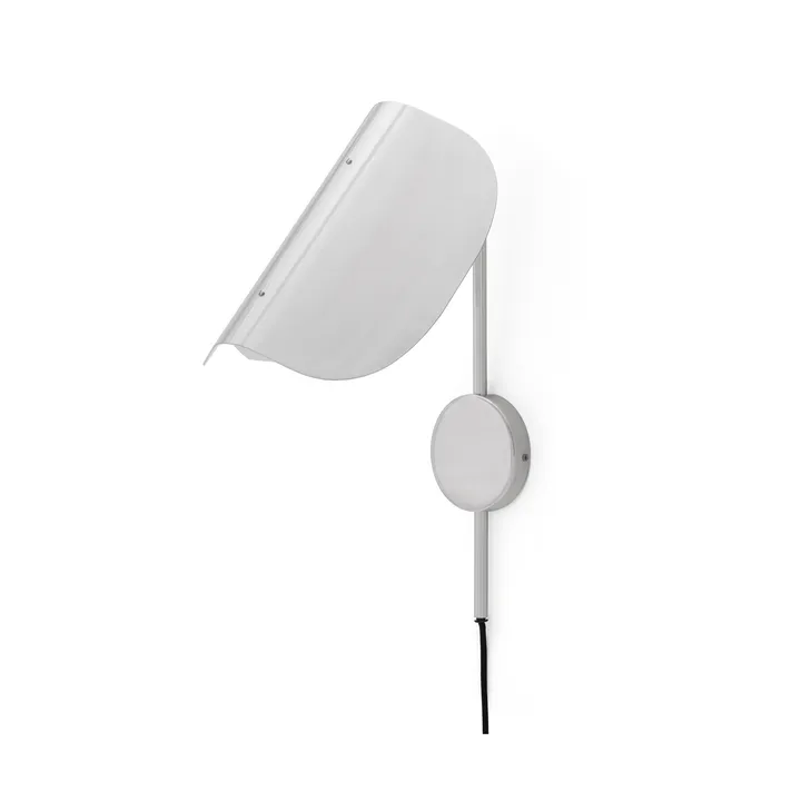 Wing wall lamp - Polished aluminium, 47 cm - Audo Copenhagen
