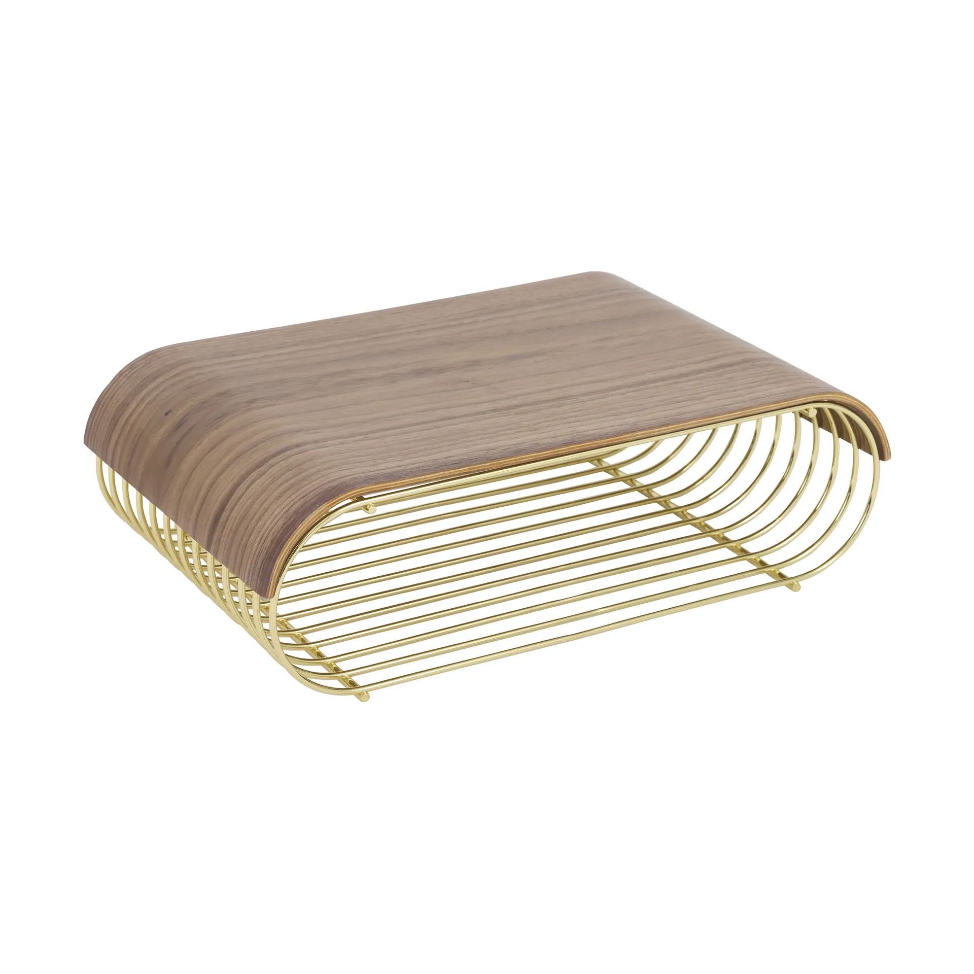 Curva tray/top panel for Curva shelf 40.4 cm, Walnut AYTM