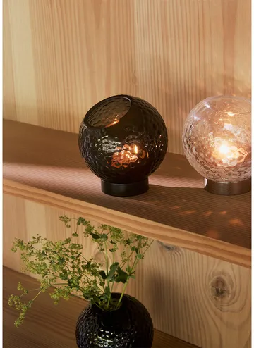 Globe candle holder Ø10 cm - Clear - AYTM