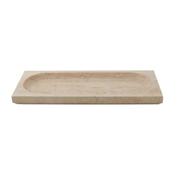 Regina saucer travertine - 16x40 cm - AYTM