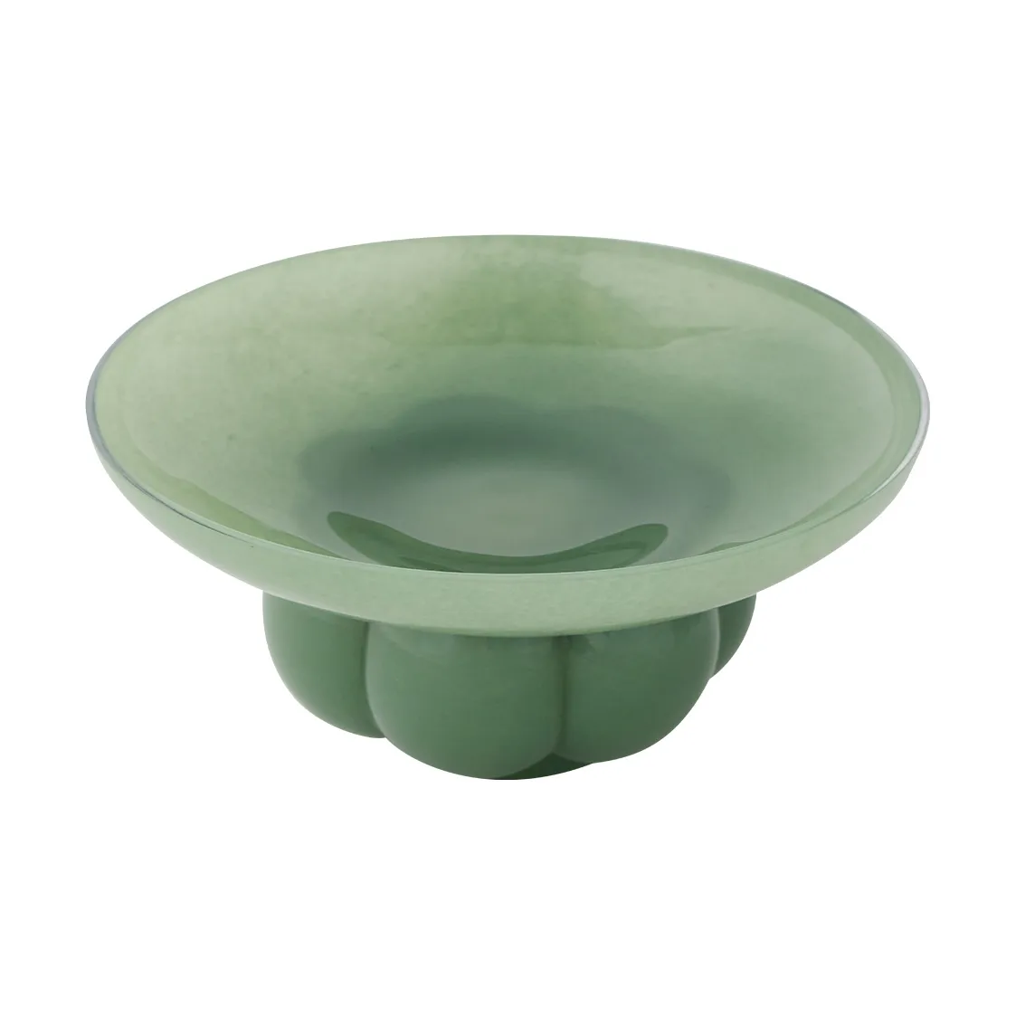 Uva glass bowl, Pastel green AYTM
