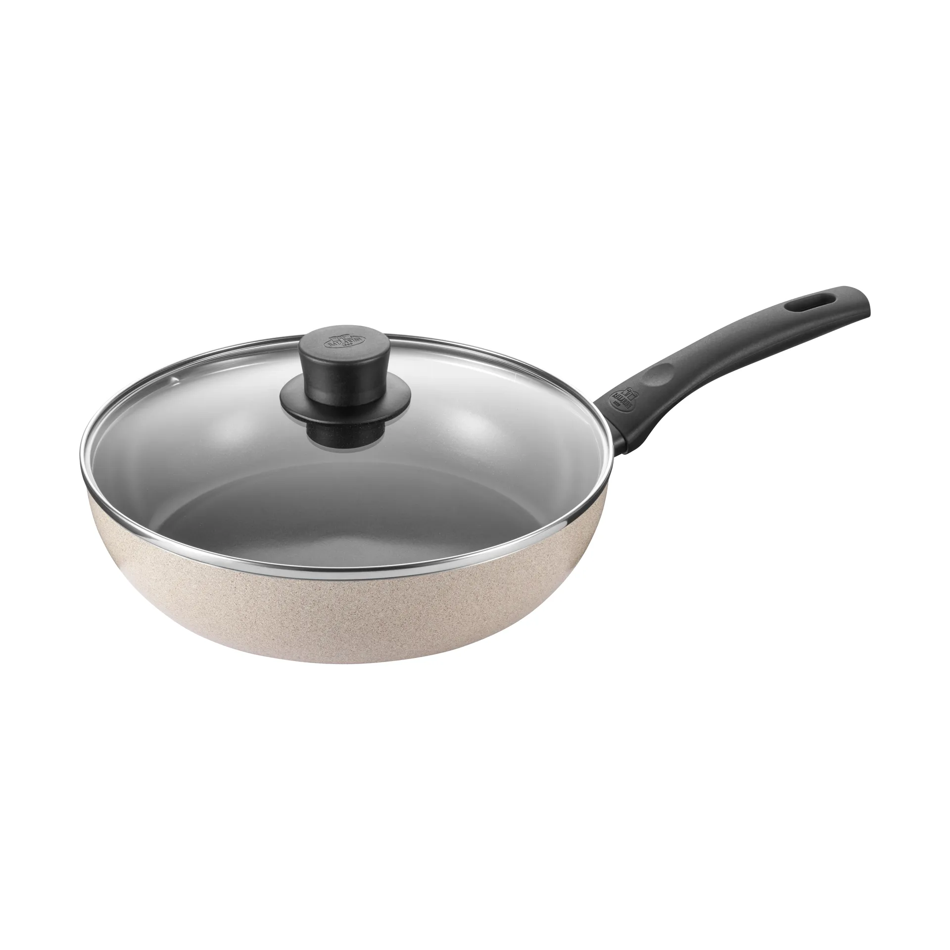 Ballarini Ledro ceramic sauté pan with glass lid, 28 cm Ballarini