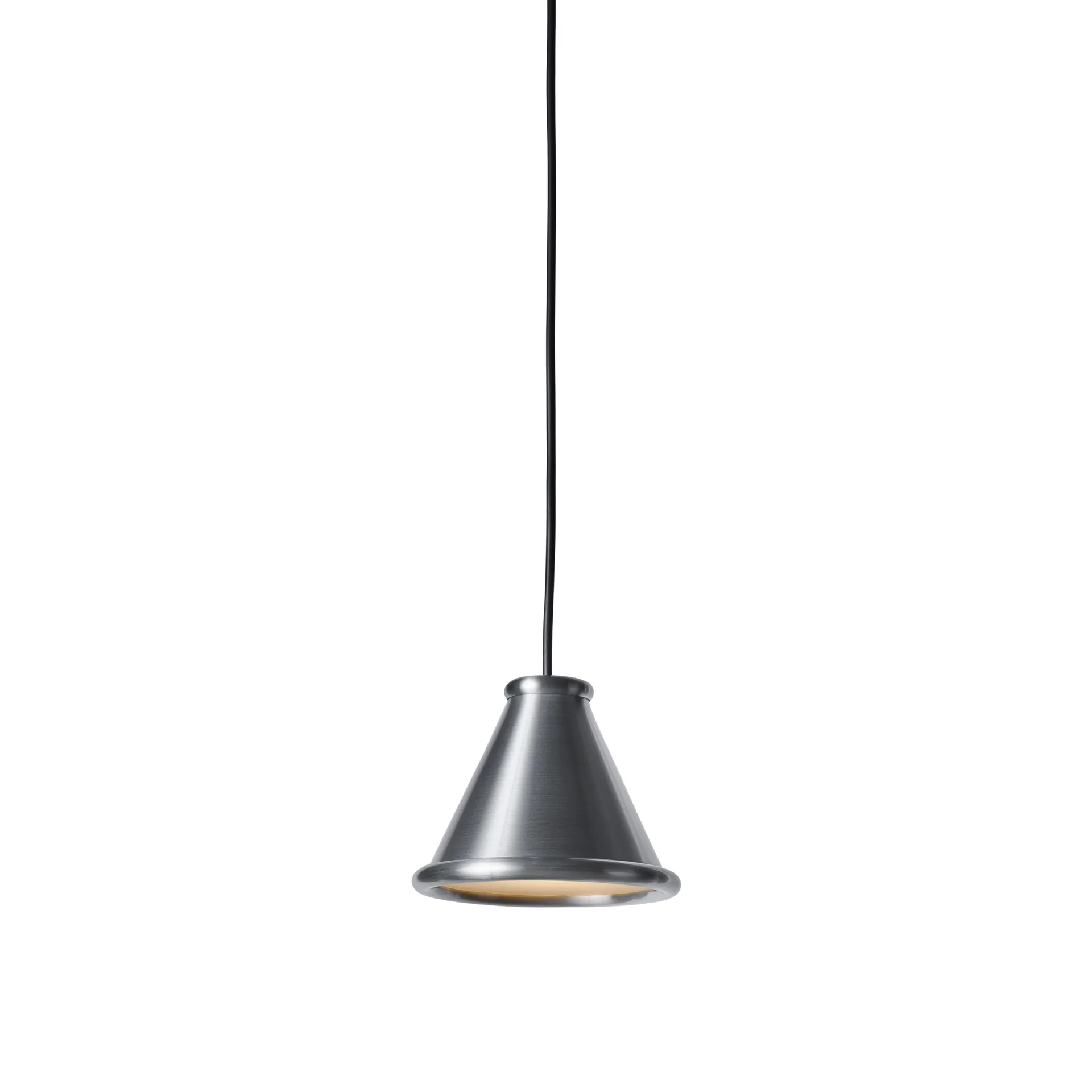 Belle pendant Ø15 cm, Brushed aluminium Belid