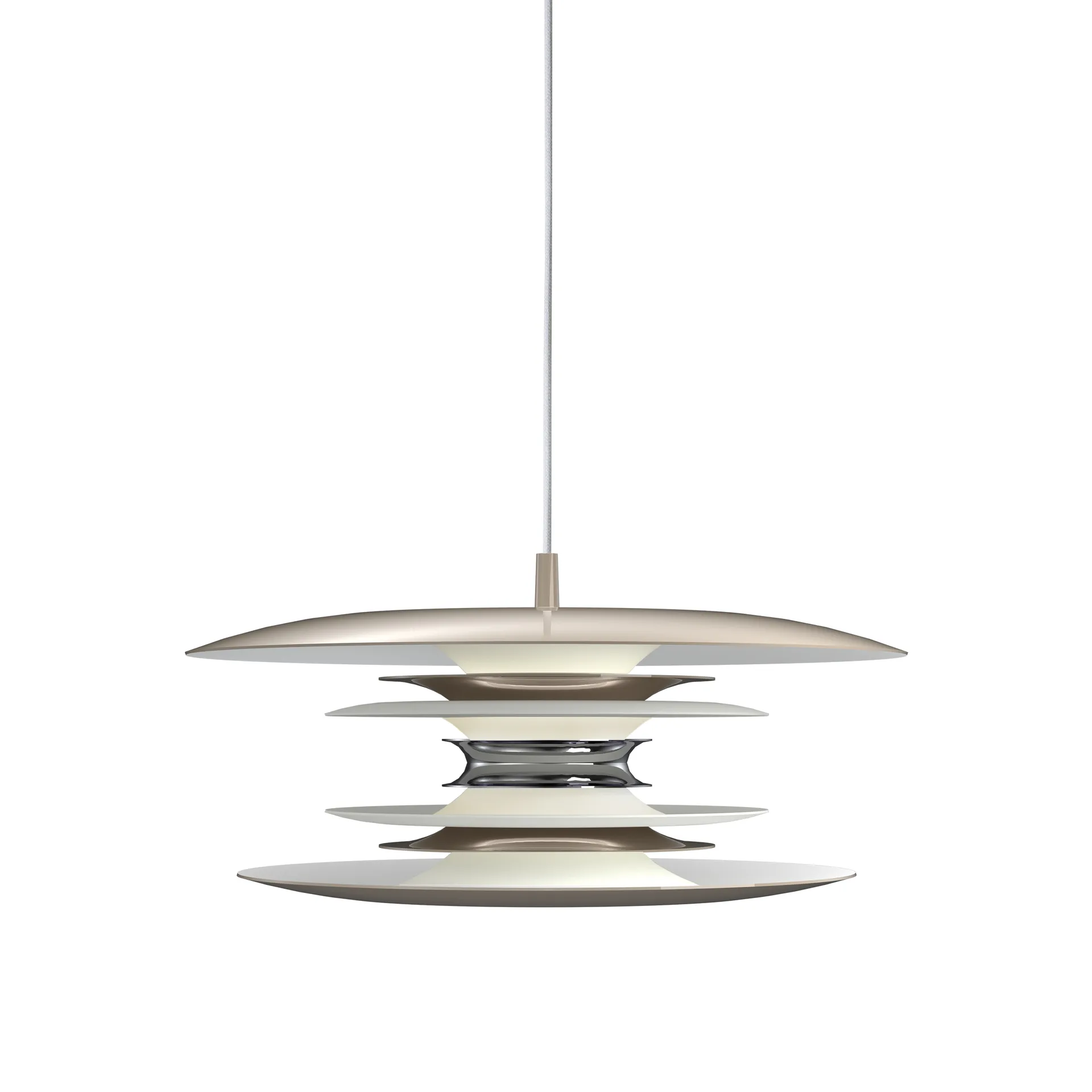 Diablo ceiling lamp Ø40 cm, Soft greige Belid
