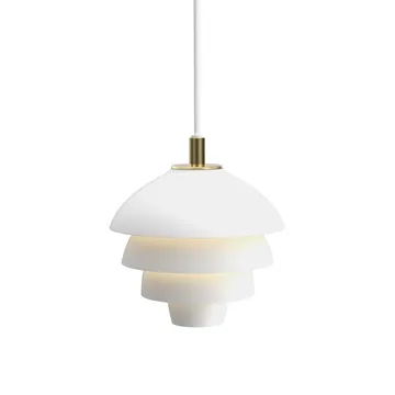 Valencia pendant Ø18 - Matt White - Brass - Belid