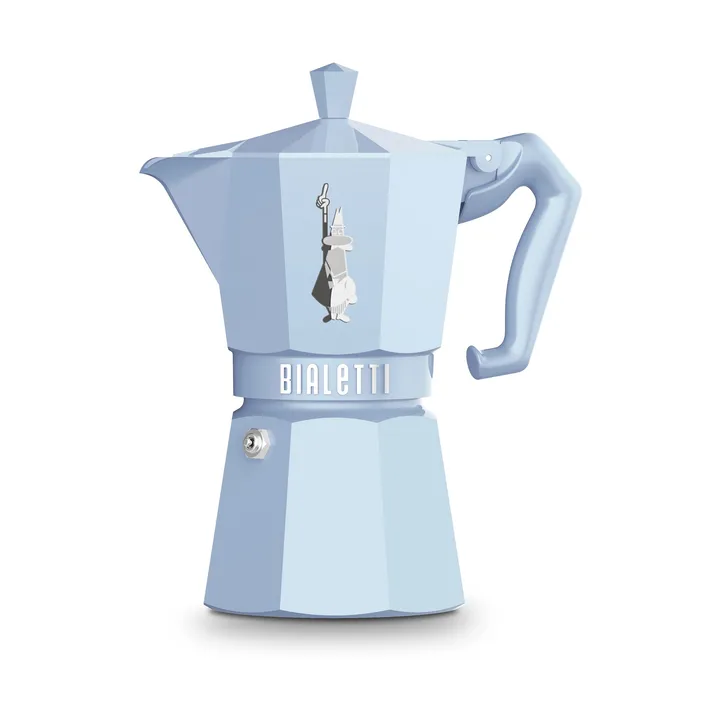 Bialetti exclusive moka pot - Light blue, 6 cups - Bialetti