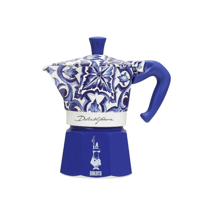 Bialetti x Dolce & Gabbana moka pot - Mediterraneo, 3 cups - Bialetti