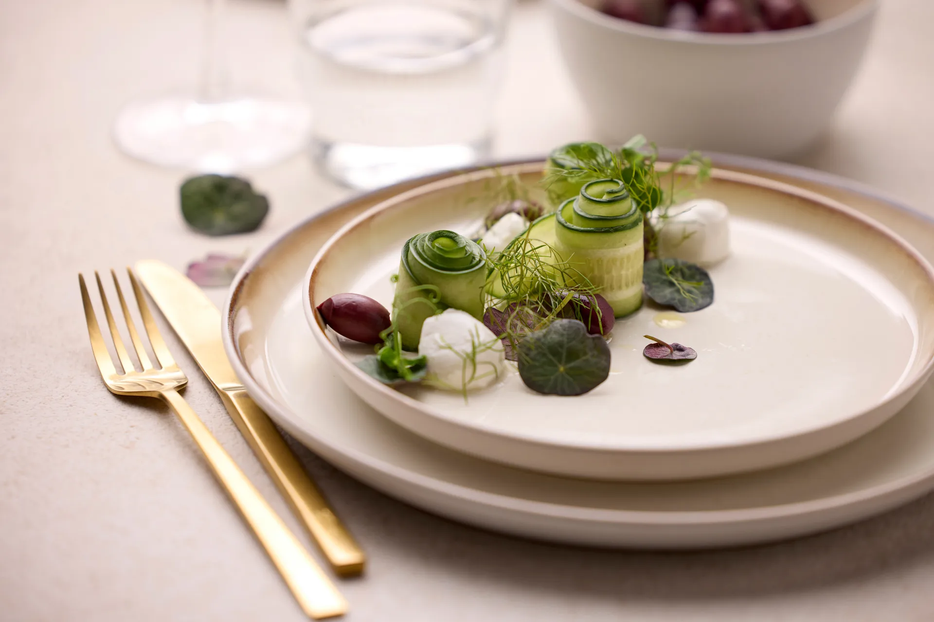 Bitz plate gastro Ø 21 cm, White-Pike White Bitz