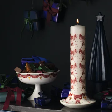 Guirlande advent candle Ø 12.5 cm - Red - Bjørn Wiinblad